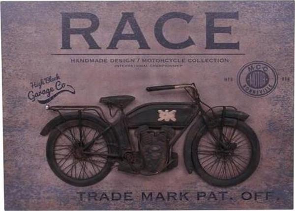 himarry Motorsiklet Tablo Pano Dekoratif VintageKnm-GK0063 - Image 1