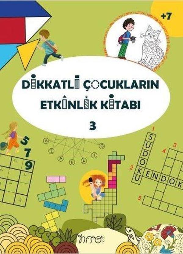 Dikkatli Çocukların Etkinlik Kitabı - 3 - Nito Kitap - Image 1
