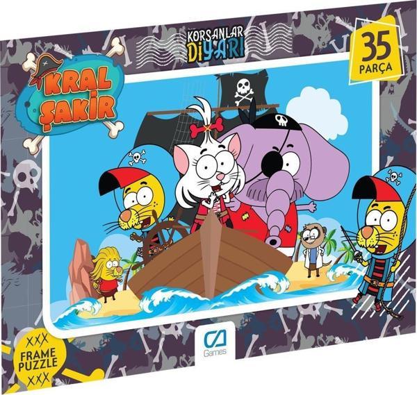 Ca Games Kral Şakir 35 Parça Frame Puzzle CA.5049 - Image 1
