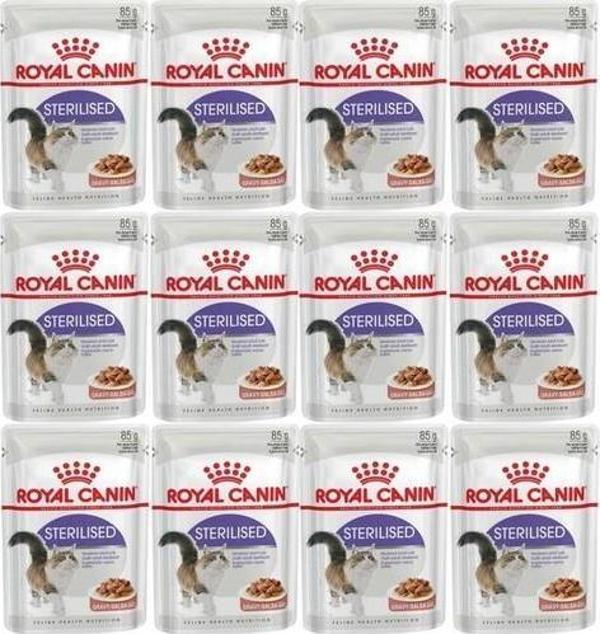 Royal Canin Sterilised Gravy Yaş Mama 85 gr 12 Adet - Image 1