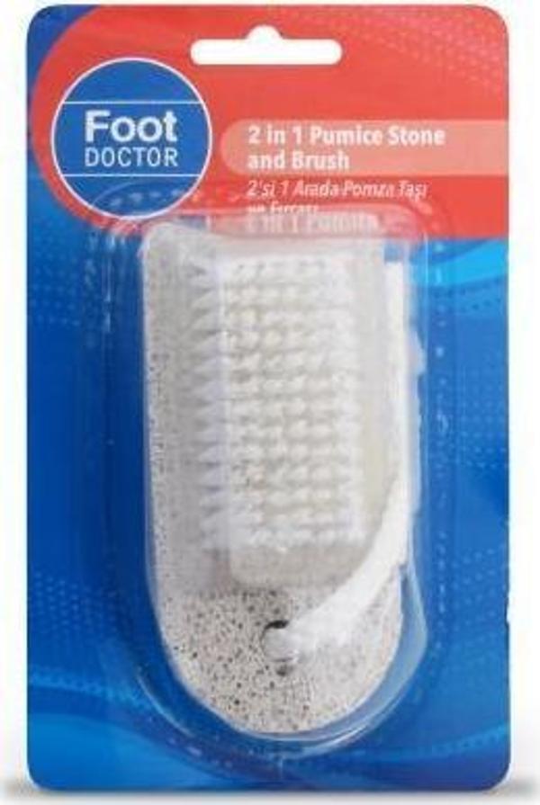 Foot Doctor 2 Si1 Arada Pomza Taşı ve Fırçası - Image 1