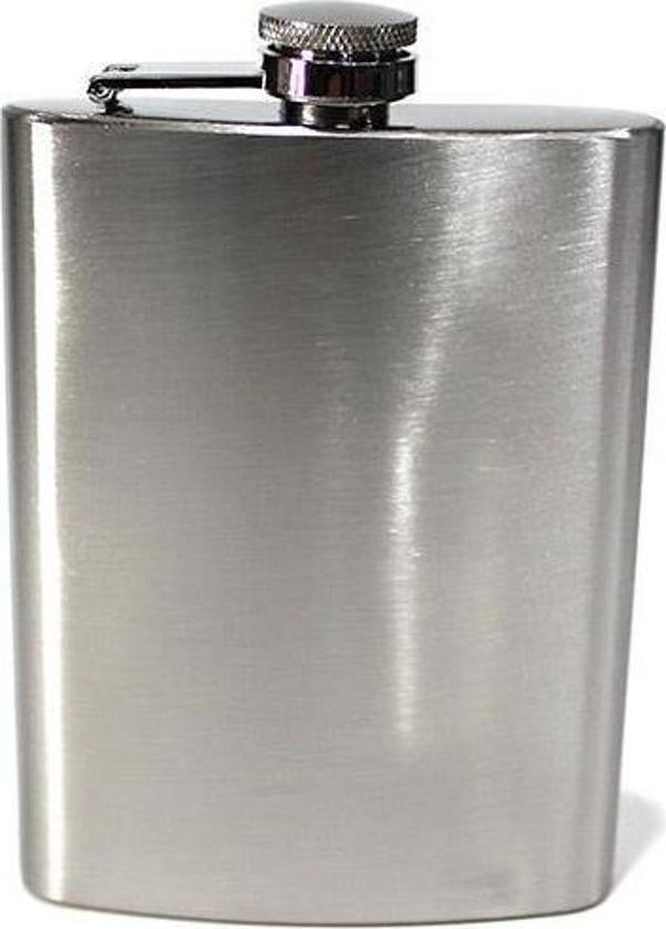 Cep Matarası 6 Oz Paslanmaz Çelik Kamp Şişesi - Image 1