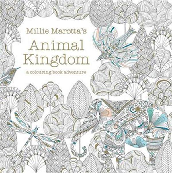 Millie Marotta's Animal Kingdom - A Colouring Book Adventure - Batsford - Image 1