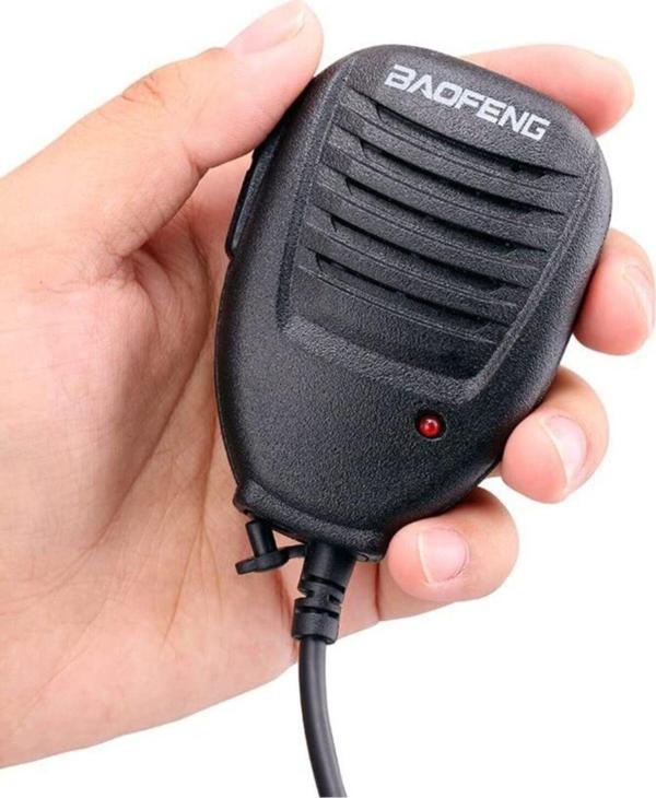 Retevis S446 Wln Teknoben Pmr El Telsizi Için Yaka Mikrofonu El Maykı - Image 1