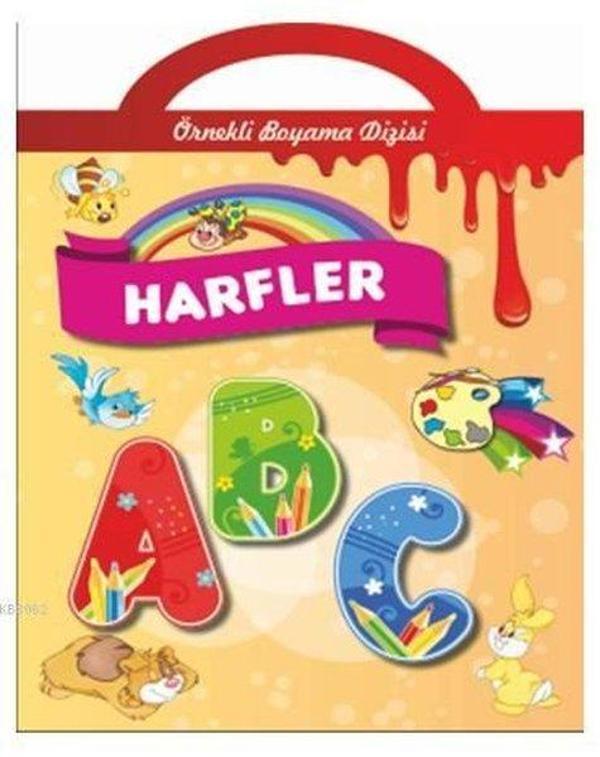 Harfler Örnekli Boyama - Parıltı Yayınları - Image 1