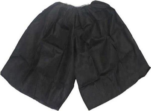 250 Adet Hasta Muayene Kolonoskobi Siyah Tela Şort XL Kullan At Tek Kullanımlık - Image 1