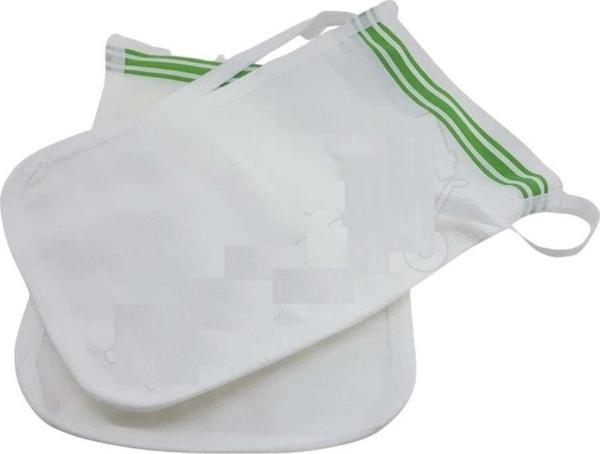 96 Adet Banyo Kesesi Hamam Kesesi Ucuz Kese Polyester İpli Biyeli Kese - Image 1