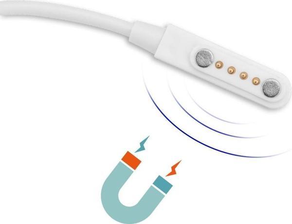 SADECE Wiky Watch 4 Plus UYUMLUDUR Akıllı Çocuk Saati Smart Watch Mıknatıslı Şarj Cihazı Kablosu - Image 1