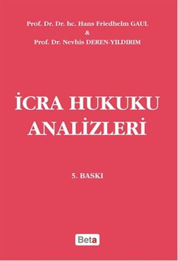 İcra Hukuku Analizleri - Beta Yayınları - Image 1