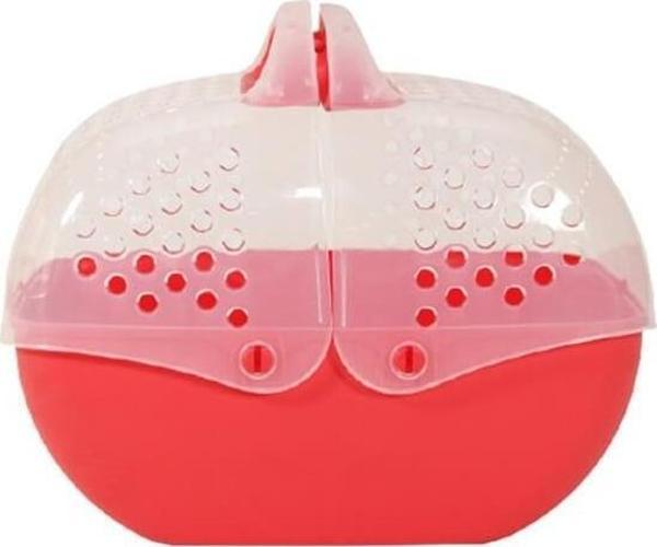 İmac Baggy Kemirgen ve Yavru Kedi Taşıma Çantası Kırmızı 36x25x29 Cm - Image 1