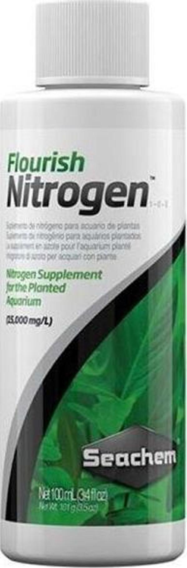 Seachem Flourish Nitrogen Akvaryum Bitkileri için Azot Takviyesi 100 Ml - Image 1