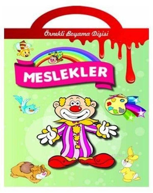 Meslekler Örnekli Boyama - Parıltı Yayınları - Image 1