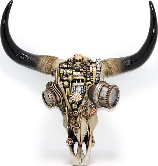 himarry Polyester Bufalo Kafası Duvara Asmalı - Image 1