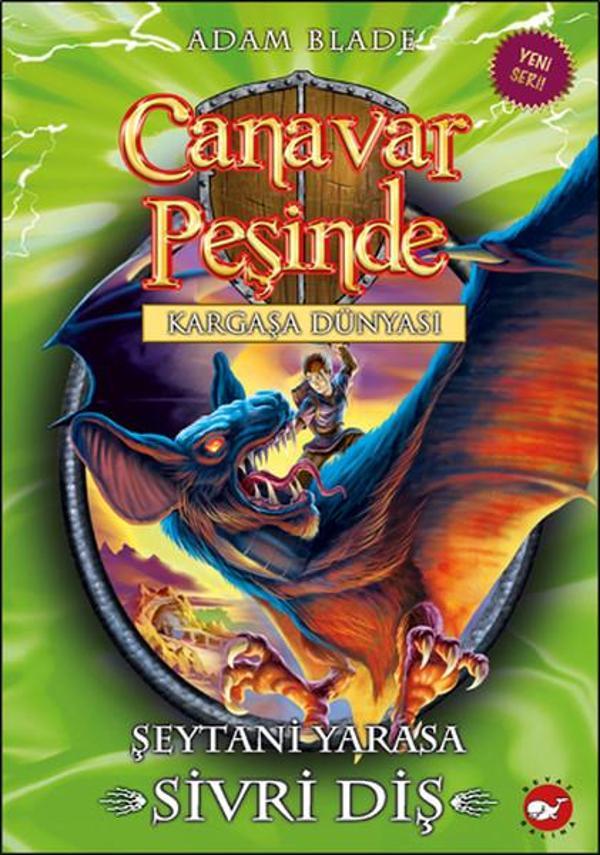Canavar Peşinde 33 - Şeytani Yarasa Sivri Diş - Beyaz Balina Yayınları - Image 1
