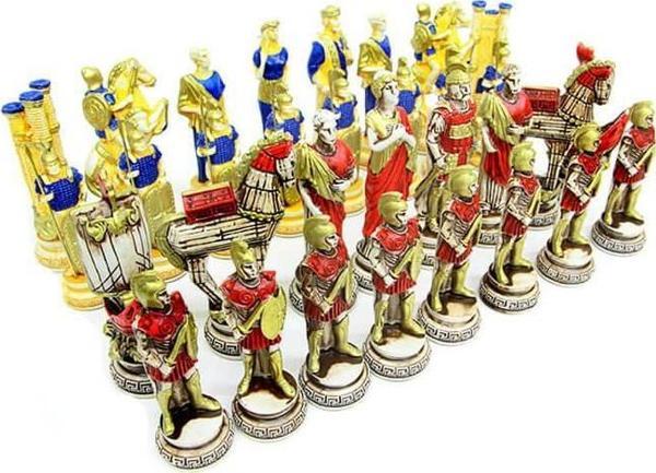 Satranç Taşı Polyester Ortaboy Truva Dekoratif Hediyelik - Image 1
