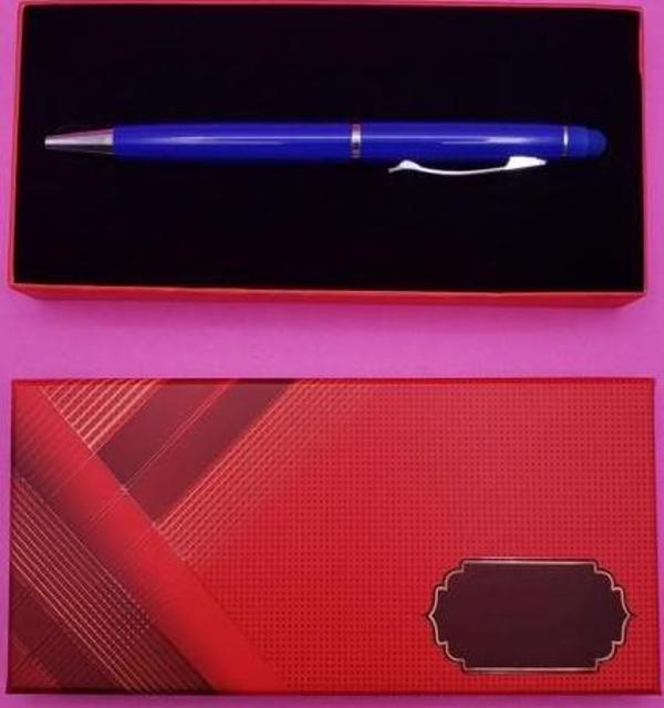 Tükenmez Mavi Kalem Dekoratif Hediyelik - Image 1