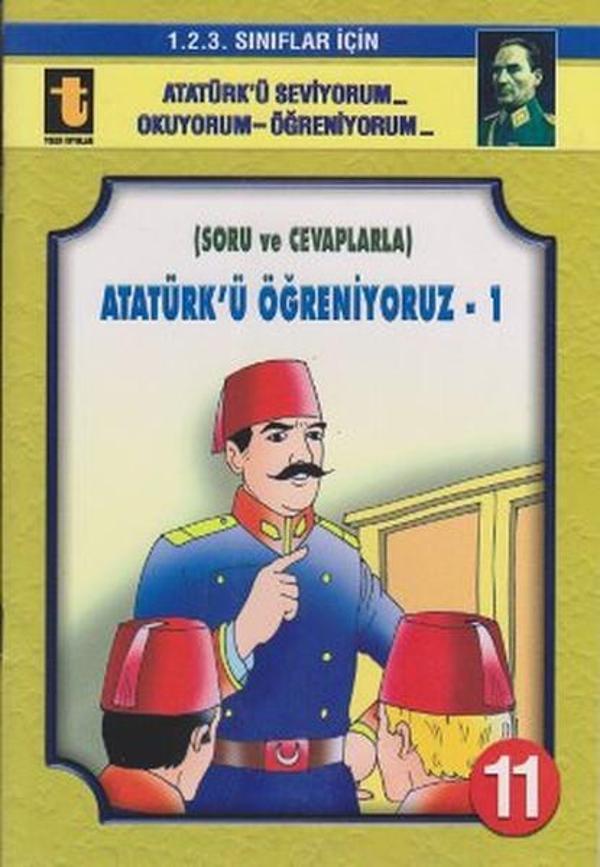 Atatürk'ü Öğreniyoruz - 1 (Soru ve Cevaplarla, Eğik El Yazısı) - Toker Yayınları - Image 1
