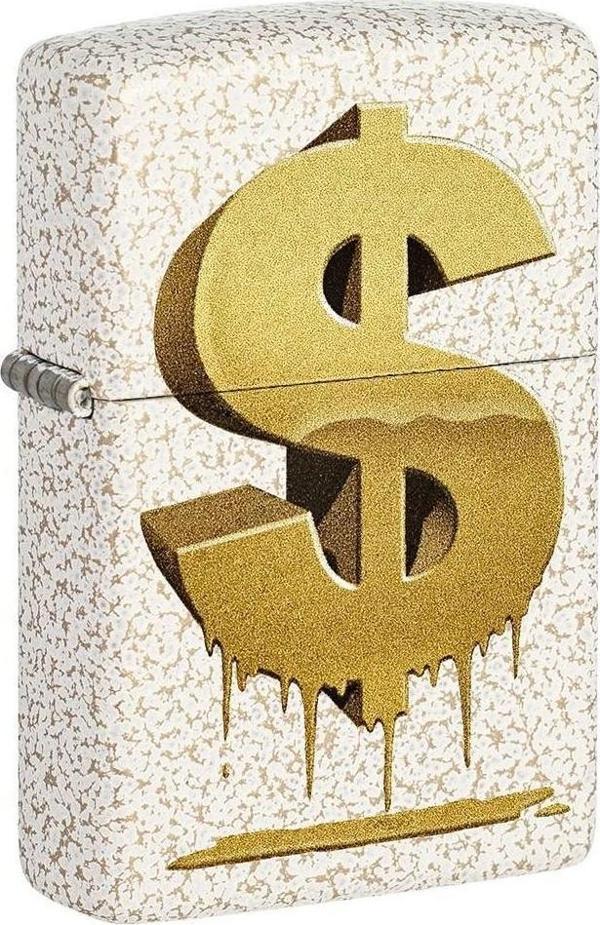 Zippo Çakmak 49681 Drippy Dollar Design - Image 1