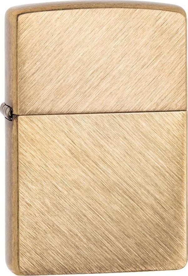 Zippo 29830 Herringbone Sweep Brass Çakmak - Image 1
