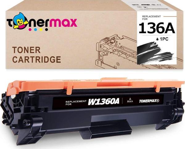 TonerMAX® Hp LaserJet MFP M236dw Muadil Toner - Çipli / W1360A / 136A / Hp ile Uyumlu - Image 1