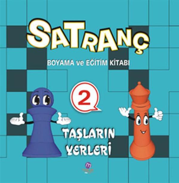 Satranç Boyama Kitabı 2 - Maya Kitap - Image 1