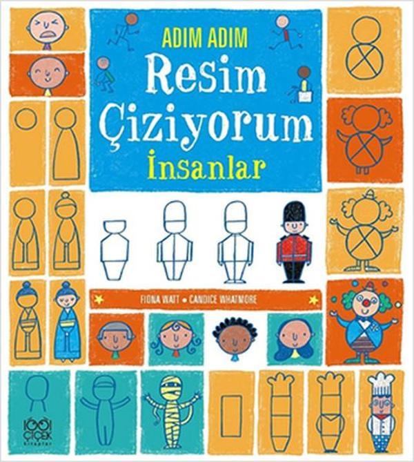 Adım Adım Resim Çiziyorum - İnsanlar - 1001 Çiçek - Image 1