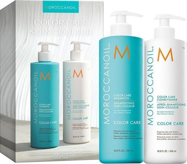 Moroccanoil Duo Color Care Kit Color Care Şampuan 500ML ve Saç Kremi 500ML 2li Set - Image 1