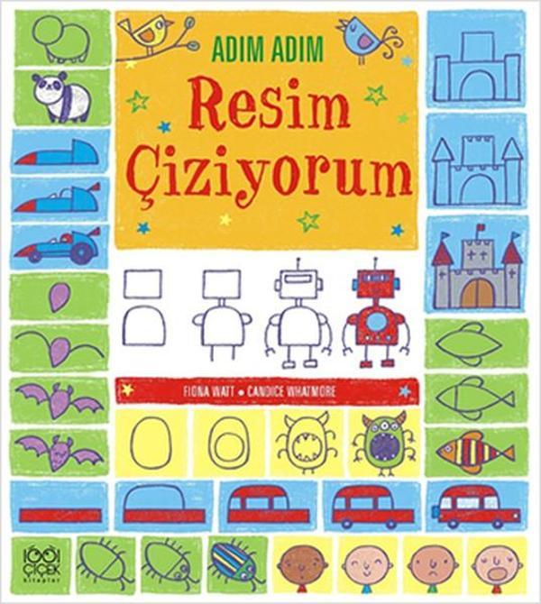 Adım Adım Resim Çiziyorum - 1001 Çiçek - Image 1