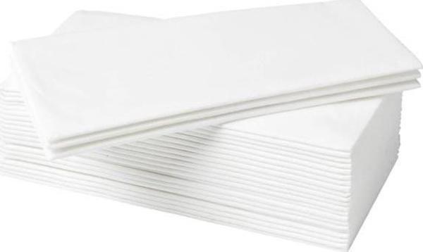 IKEA Mottaga 25 Adet Peçete 38x38 cm - Beyaz - Image 1