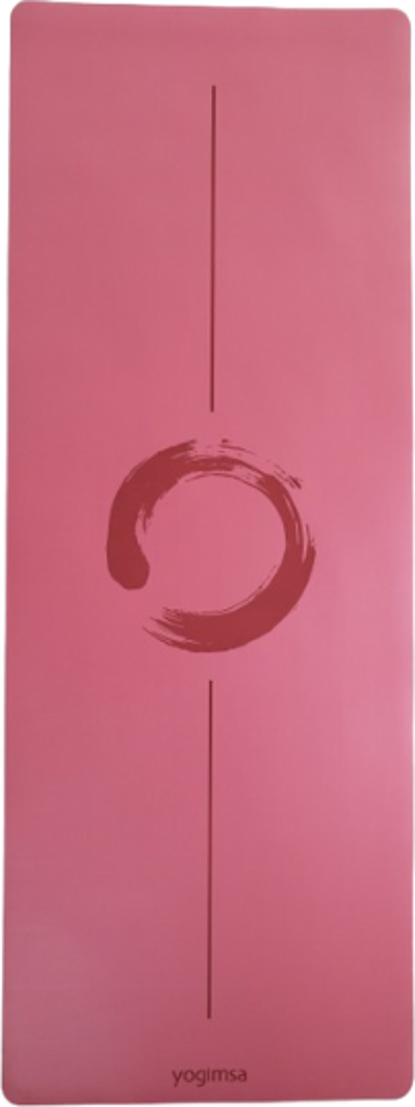 Enso Series Kırmızı -Anti-Slip Yoga ve Pilates Matı - Image 1