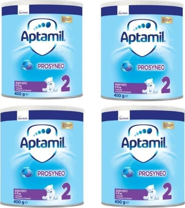 Aptamil Prosyneo 2 Numara Devam Sütü 400Gr 4'Lü Paket. - Image 1
