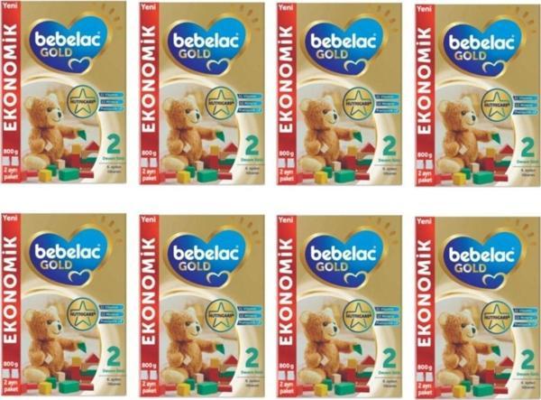 Bebelac Gold 2 Numara Devam Sütü 800 Gr X 8 Adet - Image 1