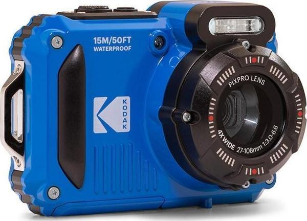 Kodak Pixpro WPZ2/4x Yakınlaştırma Su Altı Fotoğraf Makinesi-Mavi - Image 1
