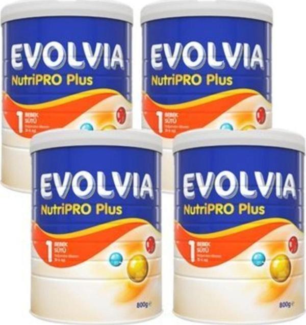 Evolvia Nutripro Plus 1 Bebek Sütü 4'lü 800 Gr - Image 1