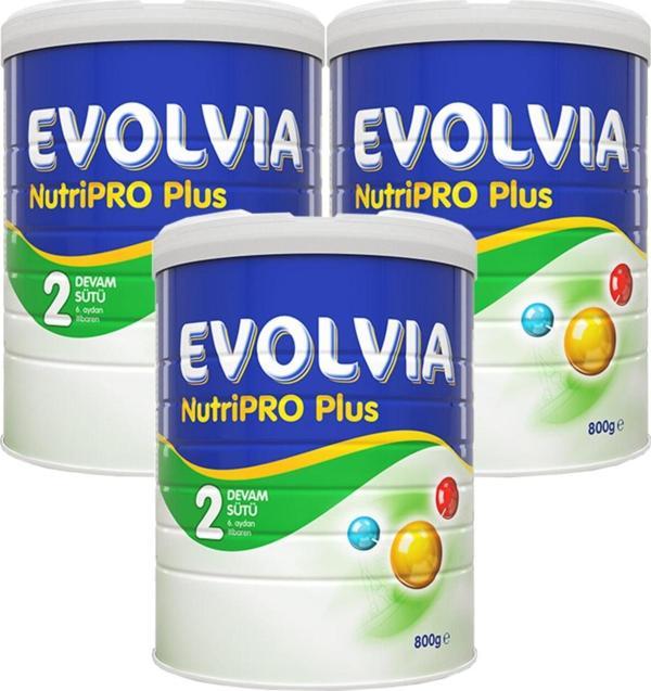 Evolvia NutriPRO Plus 2 800 gr 3 Adet - Image 1