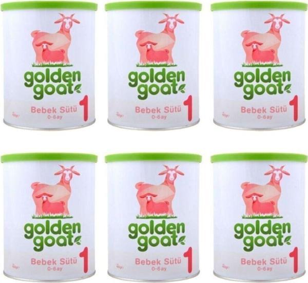 Golden Goat 1 Keçi Sütü Bazlı Bebek Sütü 6'lı Paket - Image 1