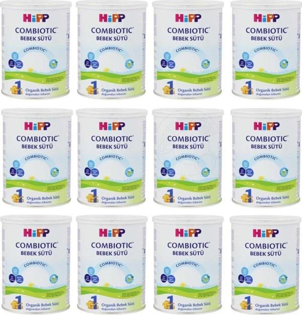 Hipp 1 Organik Combiotic Bebek Sütü 350 Gr 12 Adet - Image 1