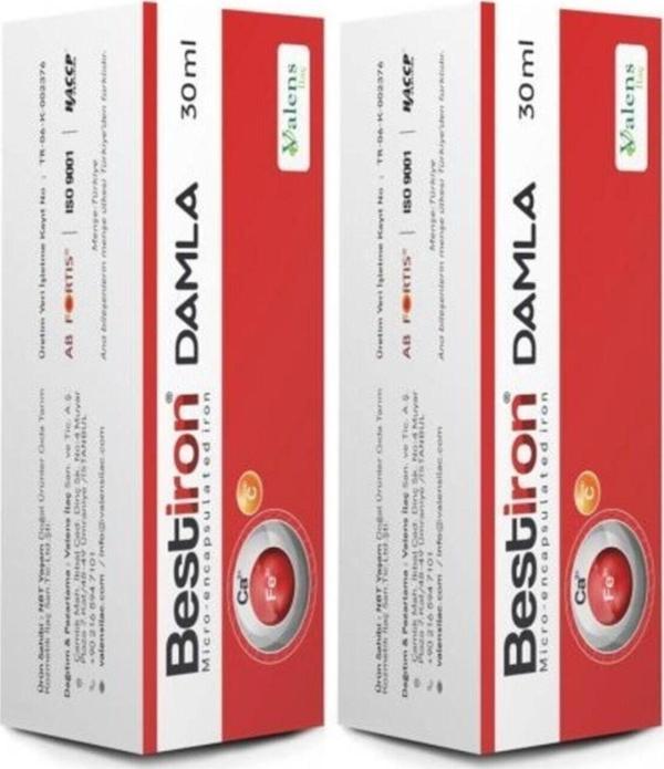 Valens Bestiron Damla 2 Li Paket - Image 1