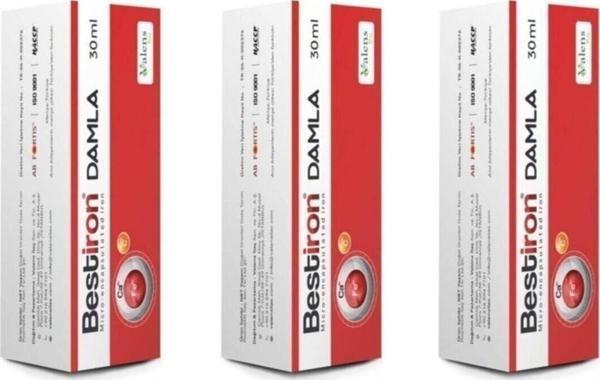 Valens Bestiron Damla 30 Ml 3 Adet - Image 1