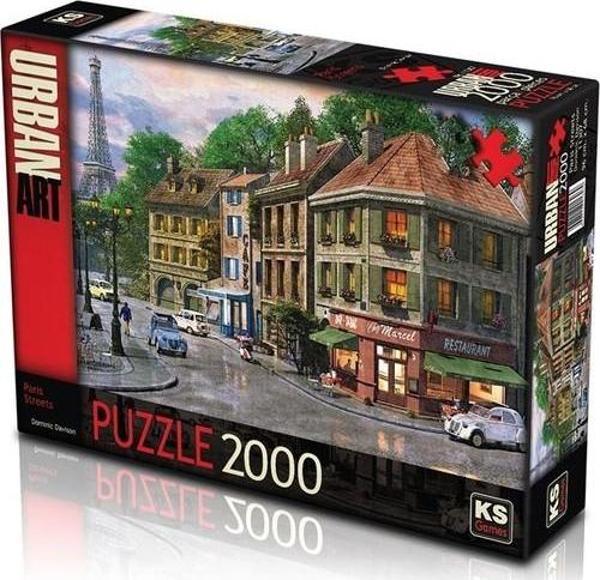 Ks Games Puzzle 2000 Parça Paris Streets 11307 - Image 1