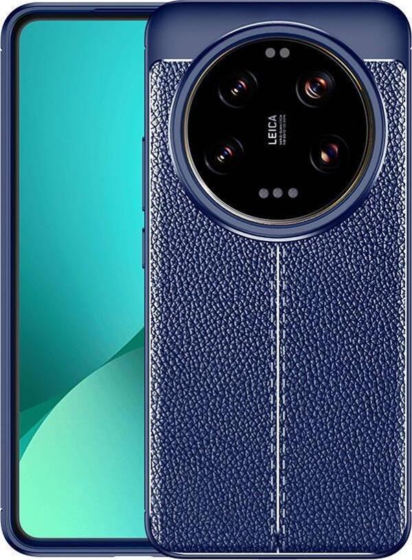 Xiaomi Mi 14 Ultra Kılıf Deri Desenli Kamera Korumalı Silikon - Image 1