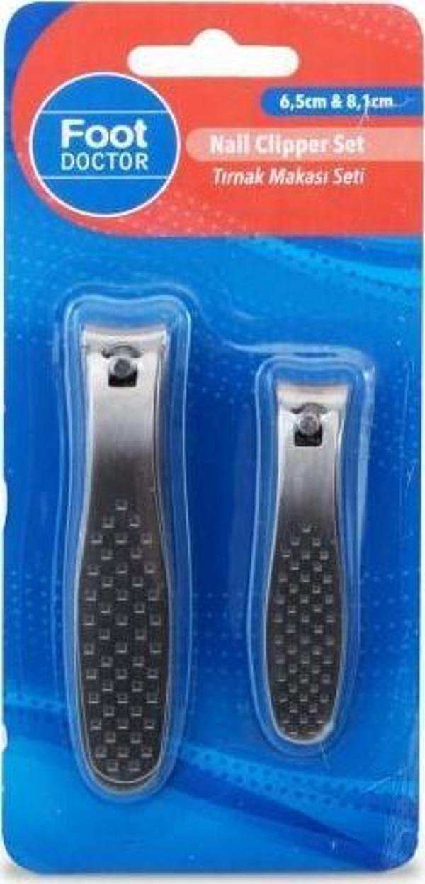 Foot Doctor Tırnak Makası 2'li Set (6,5cm/8,1cm) - Image 1