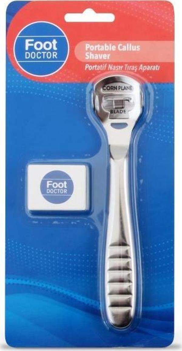 Foot Doctor Portatif Nasır Tıraş Aparatı ve Yedek Jileti - Image 1