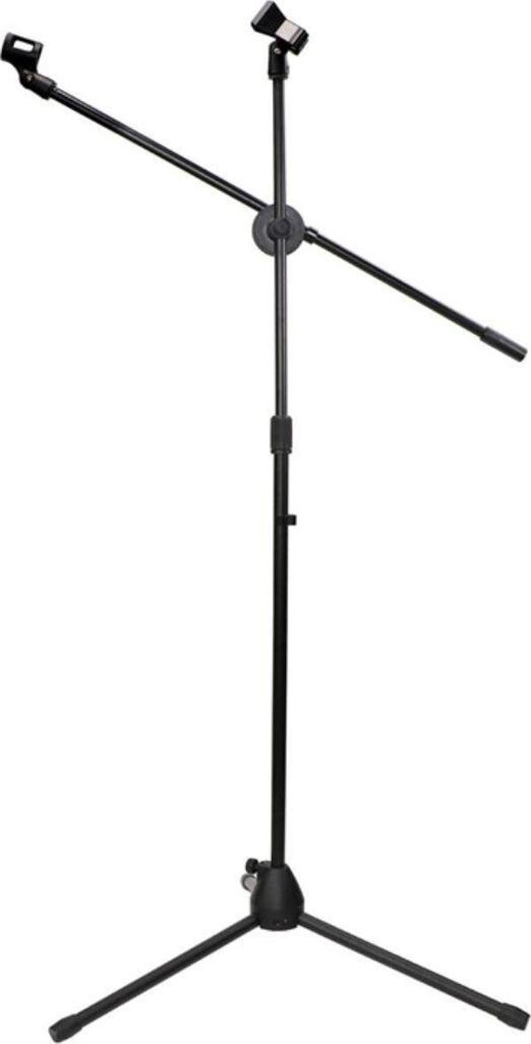 LM602 T Mikrofon Standı İki Başlık Hediyeli By Toga Mikrofon sehpası - Image 1