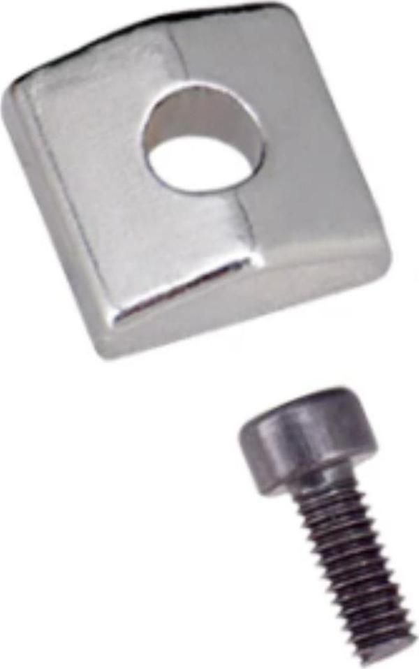 LongMoon P124GY Floyd Rose Üst Eşik Kilitleme Somunu Gri - Image 1