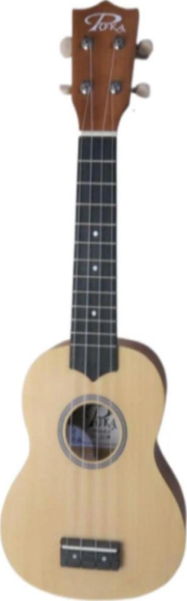 Puka UK-21-NAT Soprano Ukulele Naturel (Kılıf Dahil) - Image 1