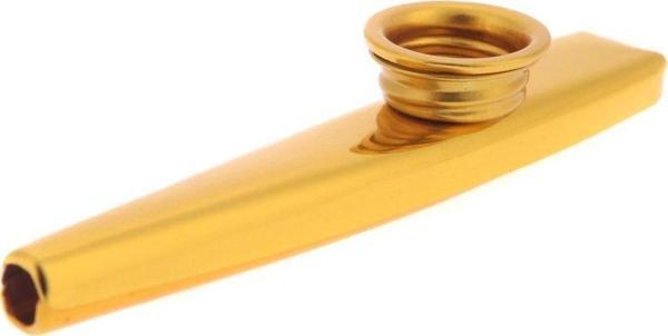 Raymond Joes Stmk1 Metal Kazoo - Sarı Altın Kazoo Alüminyum Alaşı - Image 1