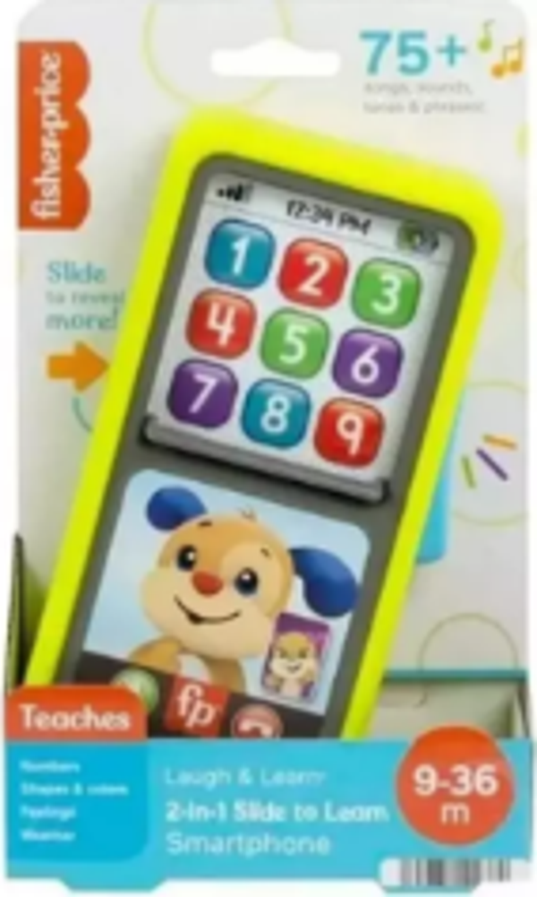 Fisher-Price Kaydır Ve Öğren Akıllı Telefon HNL48 - Image 1
