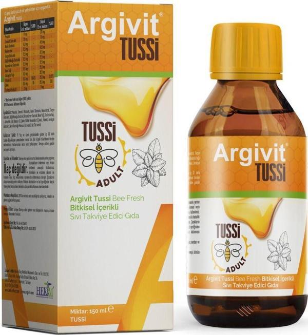Argivit Tussi Adult Şurup 150 Ml - Image 1