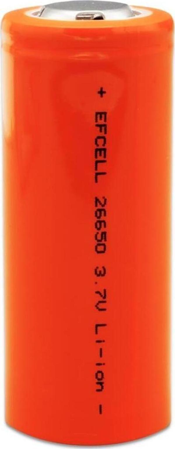 Efcell 3.7 Volt 4500 Mah Icr 26650 Şarj Edi?lebi?li?r Pi?l - Image 1